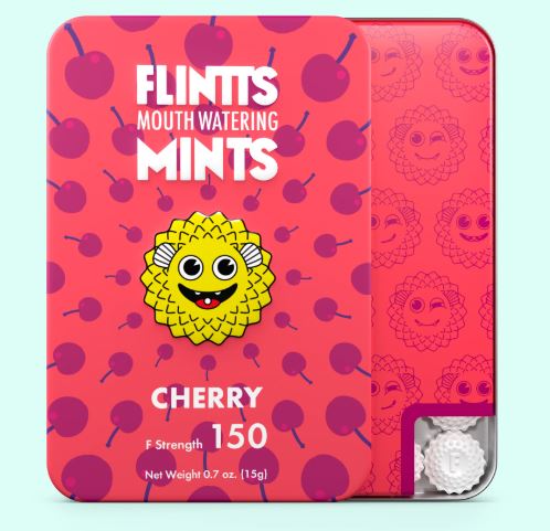 Flintt's Mints Cherry- F Strength 150