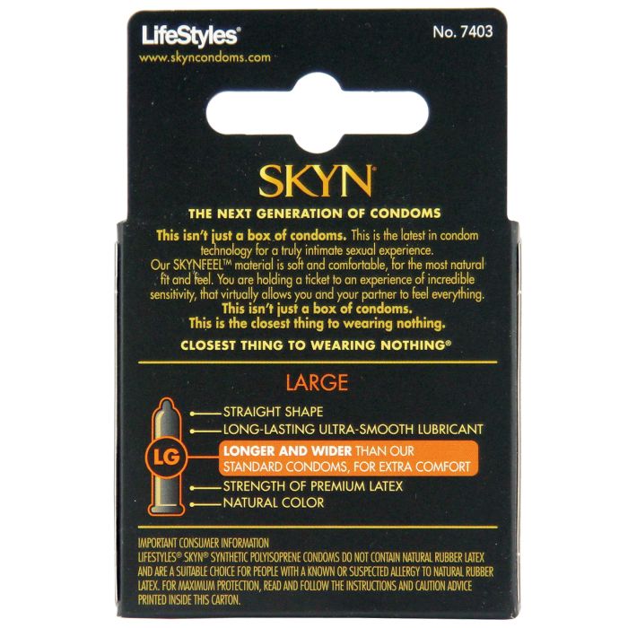 SKYN Elite Large Condoms -3 pk