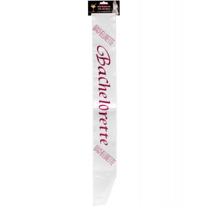 Bachelorette Sash w/Crystals
