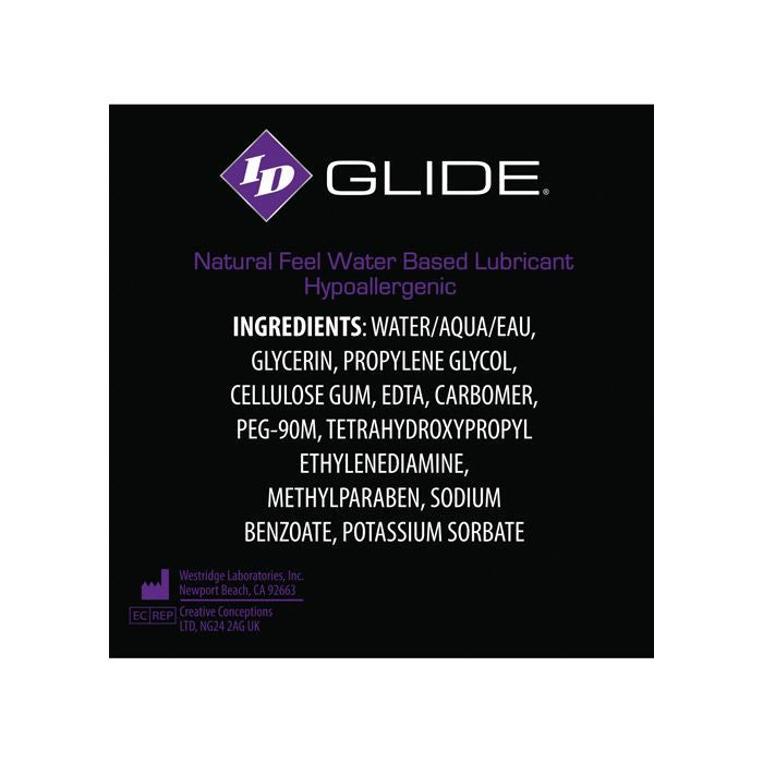 ID Glide Water Based Lubricant - 1 oz