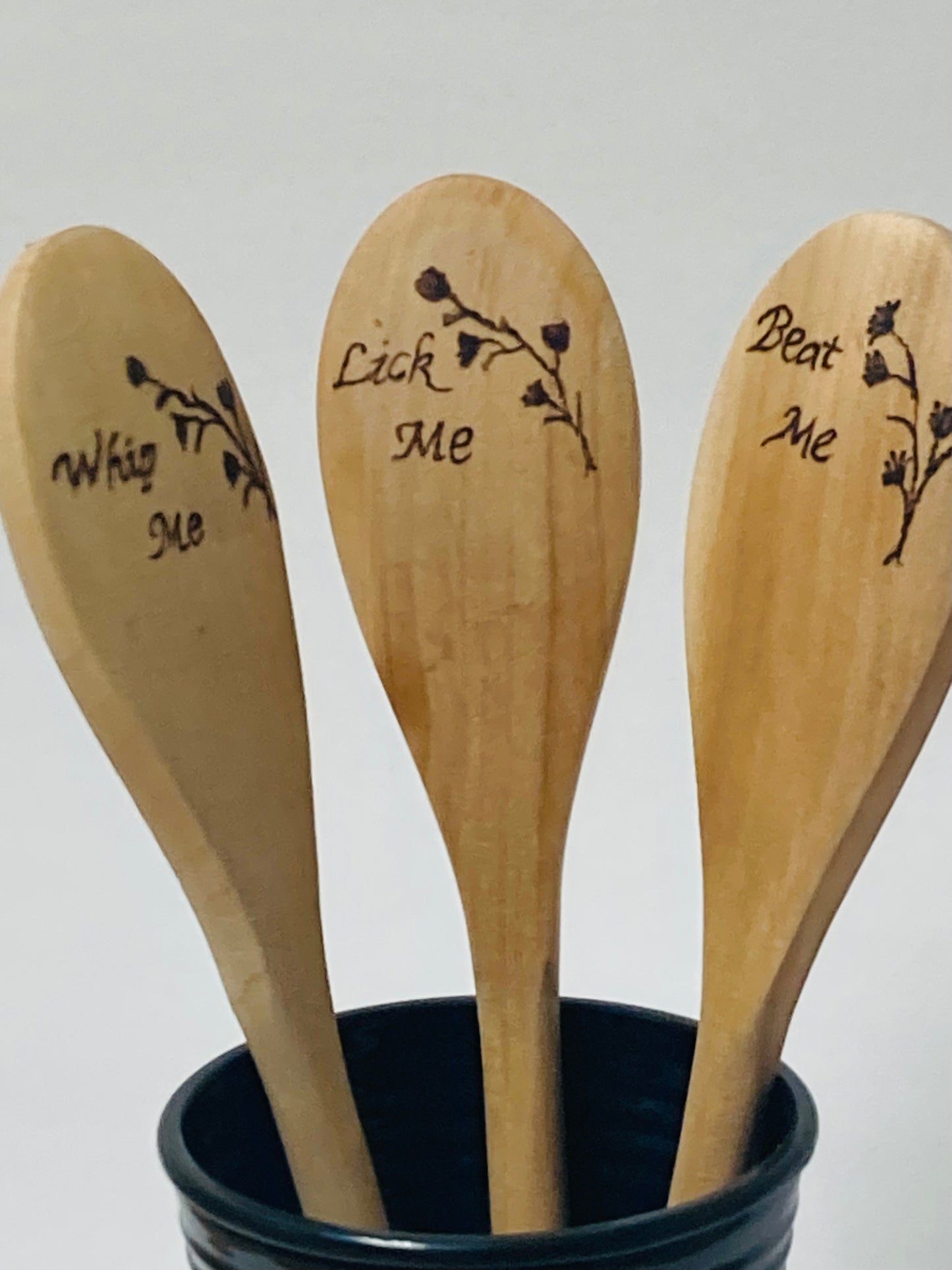 Burned Wooden Spoons