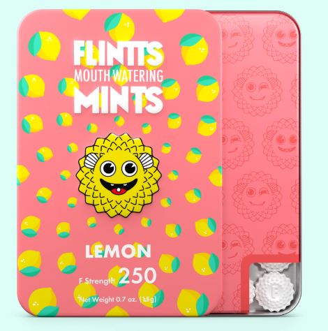 Flintt's Mints Lemon- F Strength 250