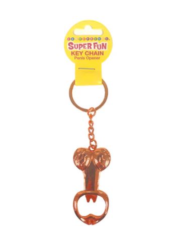Penis Bottle Opener Keychain