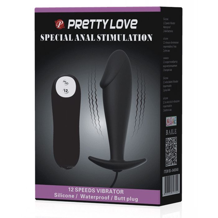 Pretty Love Vibrating Penis Shaped Plug