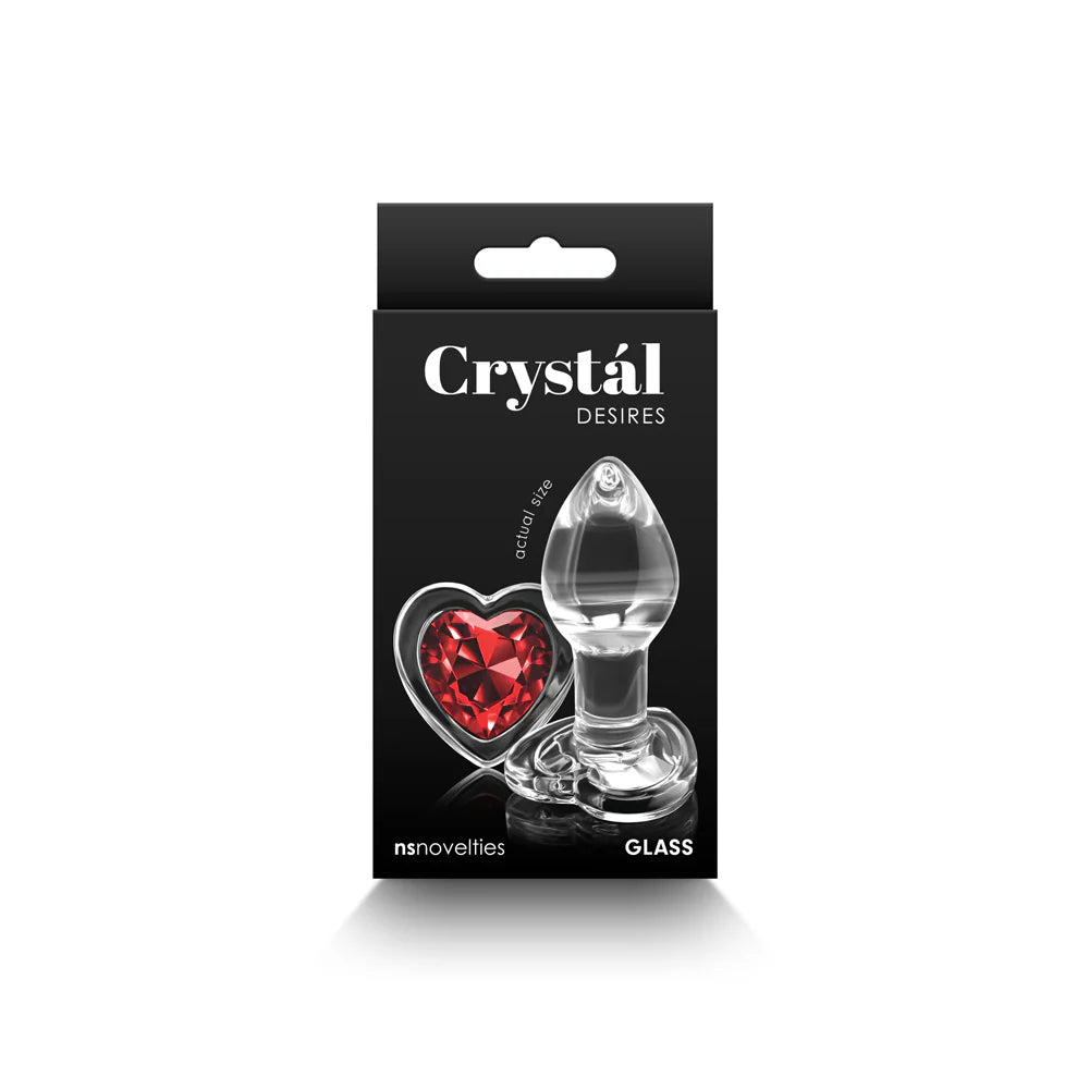 Crystal Heart Plug