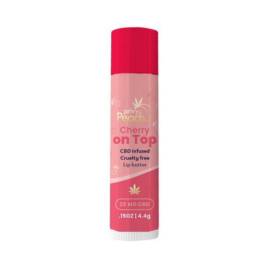 "Cherry on Top" CBD Lip Butter