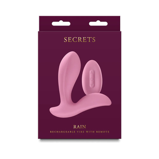 Secrets Rain Insertable Vibe w Remote