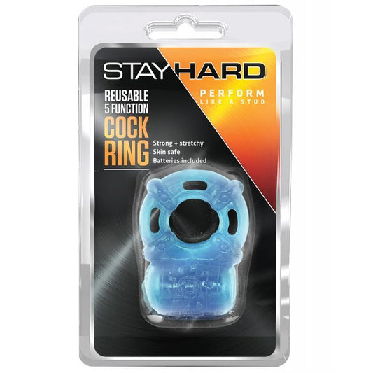 Blush Stay Hard Vibrating Cock Ring