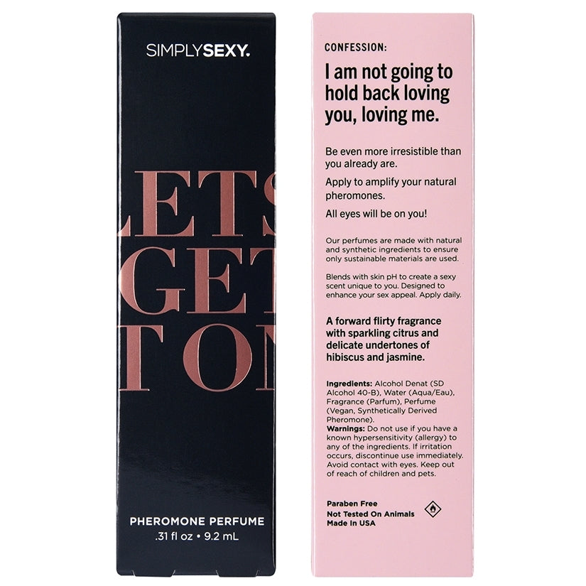 Simply Sexy Pheromone Perfume Spray