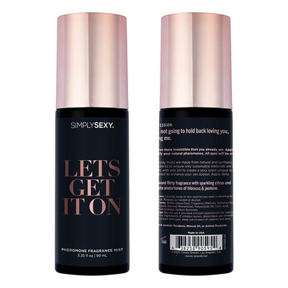 Simply Sexy Pheromone Body Mist