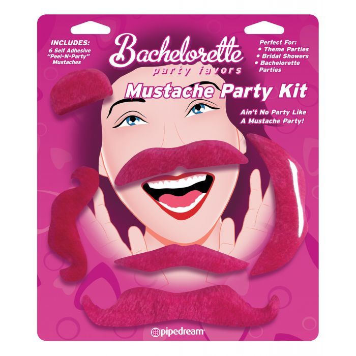 Bachelorette Party Mustache Kit