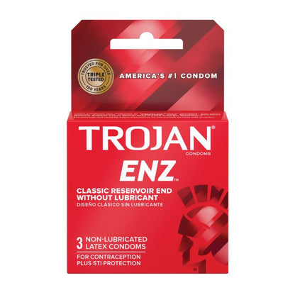 Trojan Enz Unlubricated - 3 pk