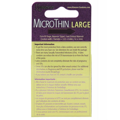 Kimono Micro Thin Large- 3 pk