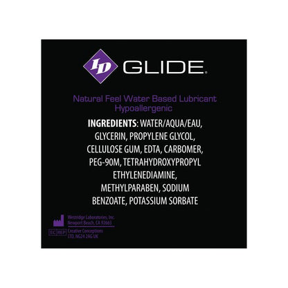 ID Glide Water Based Lubricant - 1 oz
