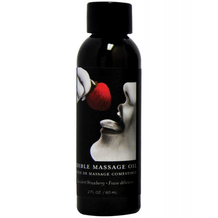 Earthly Body Edible Massage Oil  - 2 oz