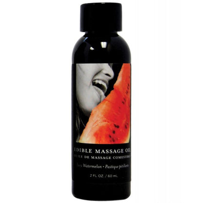 Earthly Body Edible Massage Oil  - 2 oz