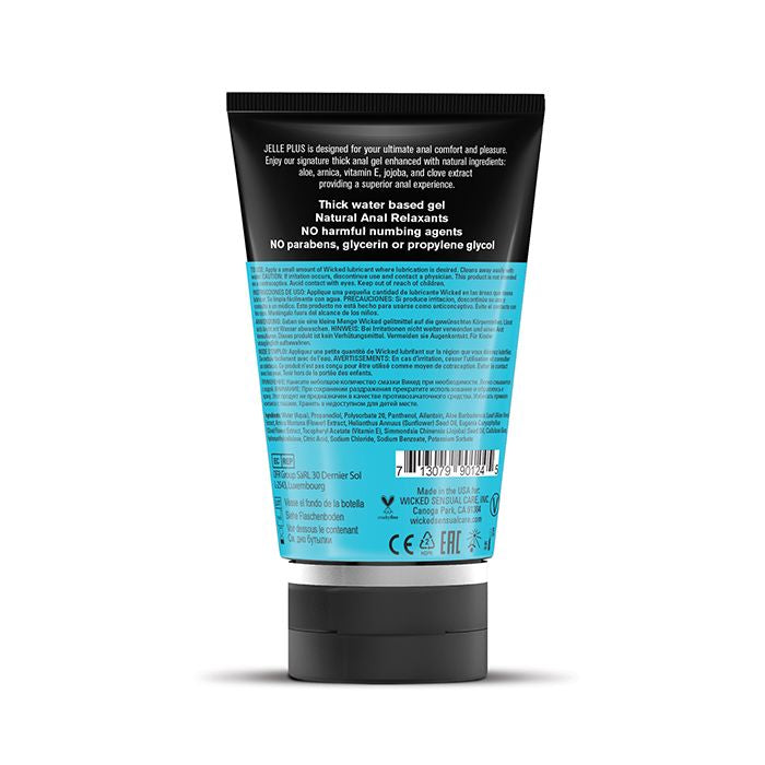 Wicked Jelle Plus Lubricant with Relaxants