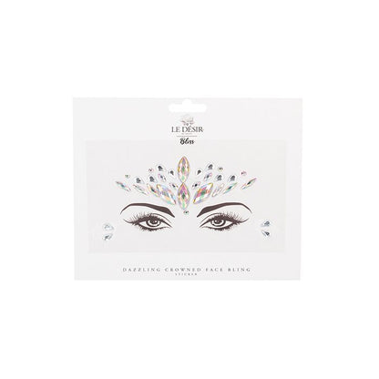 Bliss Dazzling Crowned Face Bling Sticker