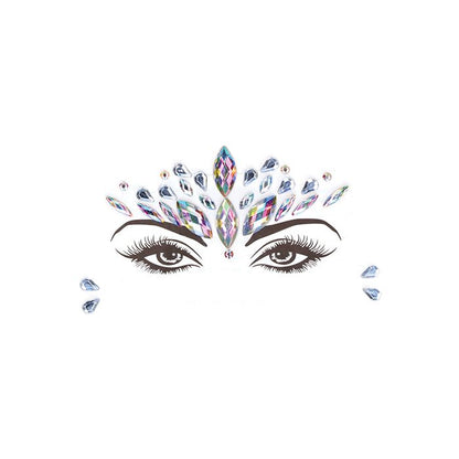 Bliss Dazzling Crowned Face Bling Sticker