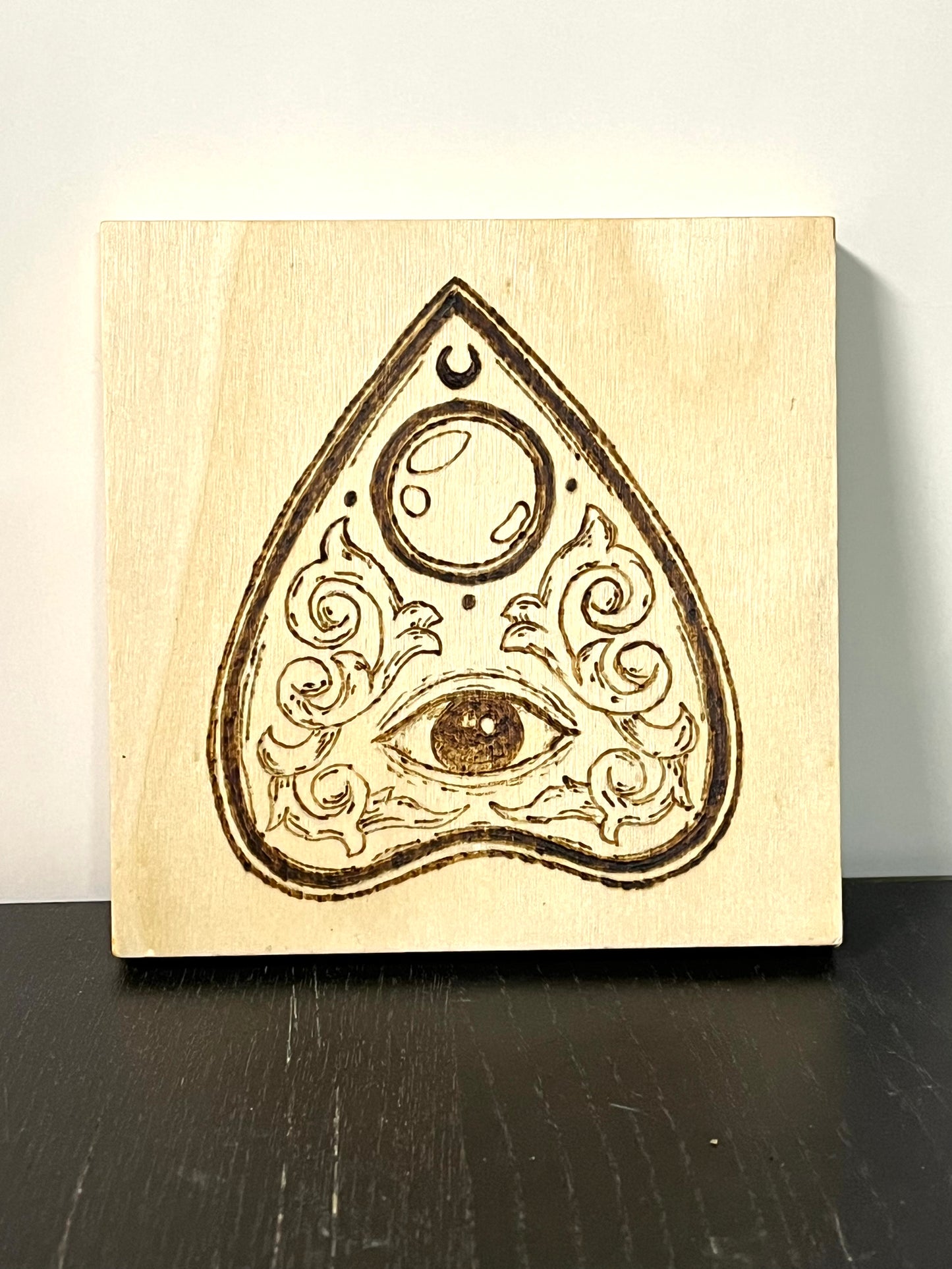 4x4 Wood Burned Art