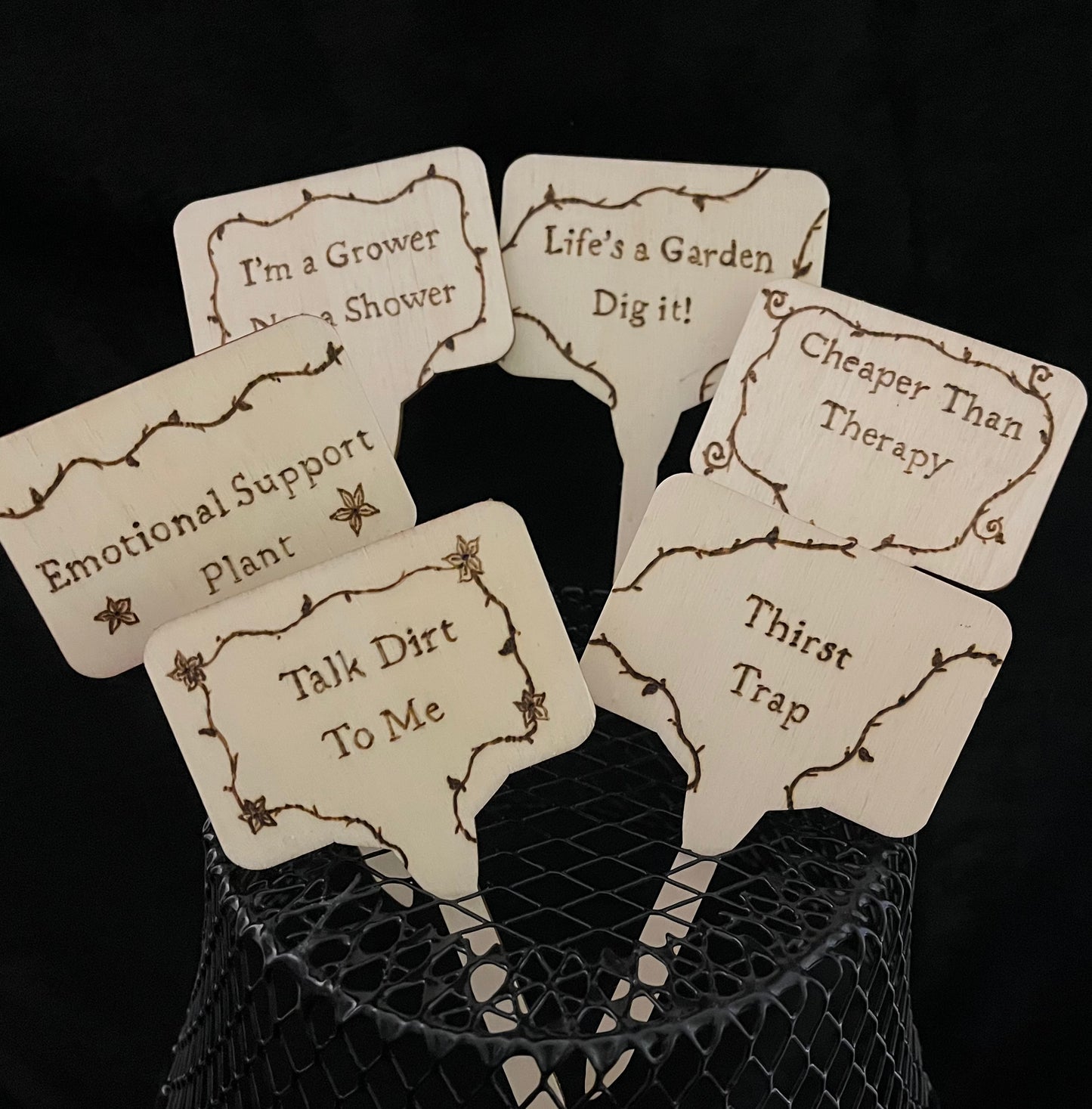 Wooden Plant Markers