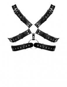 Gemini Leather Chest Harness