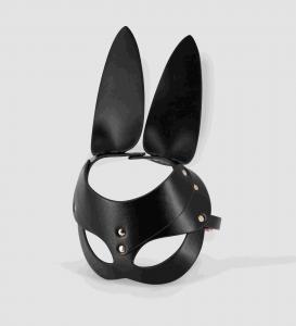 PU Leather Bunny Mask