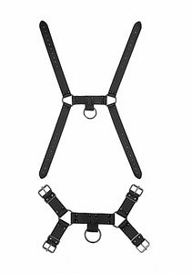 Shots Spiked Chest Harness