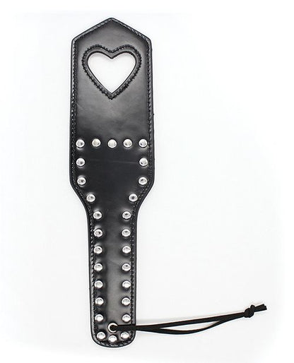 Plesur Cut-Out Heart w/Studs Paddle