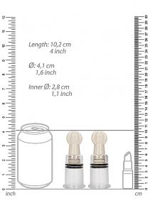Shots Pumped Nipple Suction Set