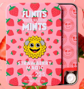 Flintt's Mints Strawberry Magic