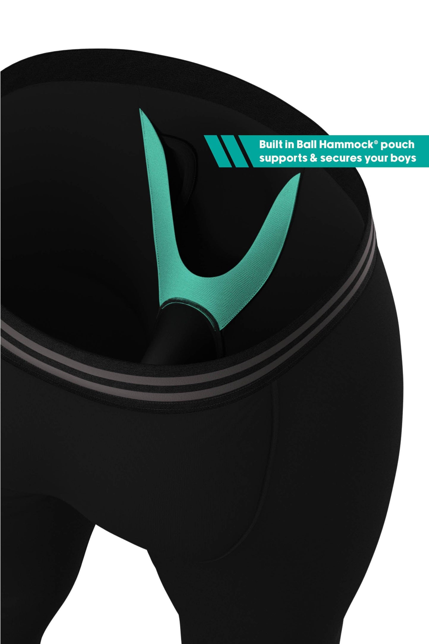 Ball Hammock® Men's Long Johns | The Threat Level Midnight