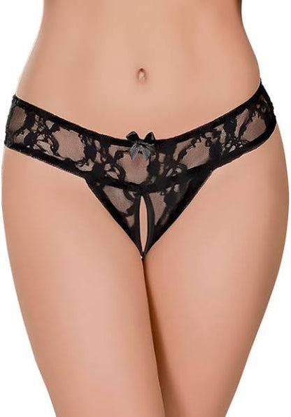 Exposed Lace Crotchless panties (3 options)