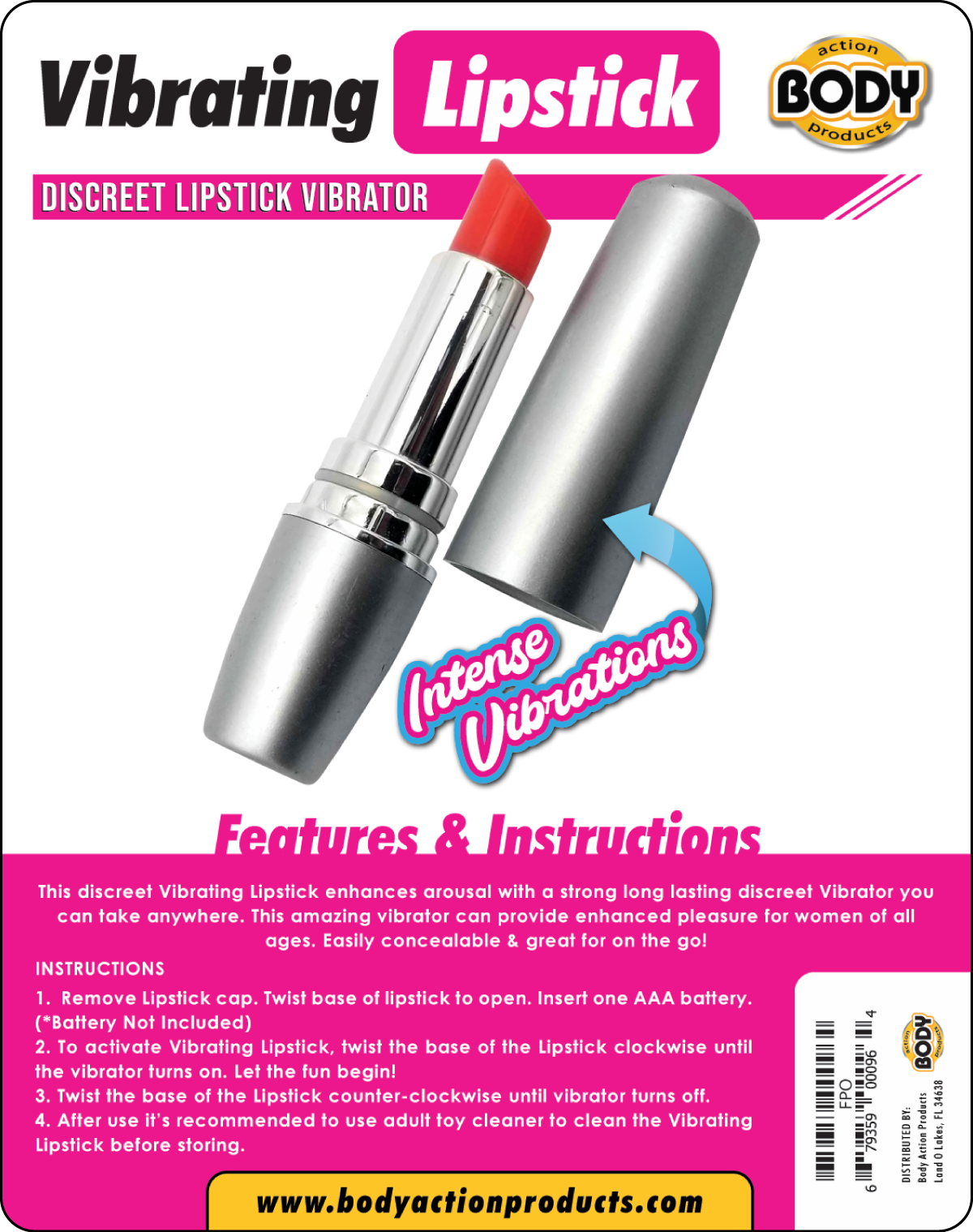 Vibrating Lipstick