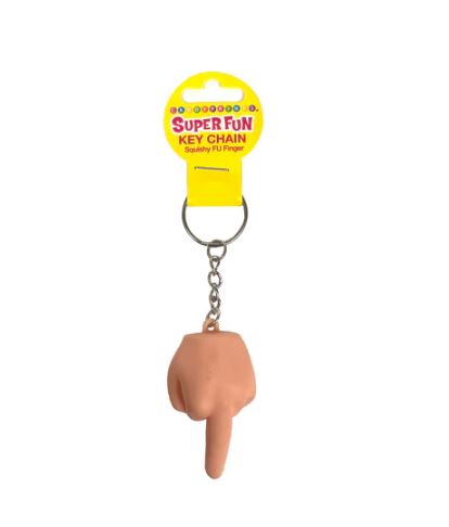 Middle Finger Keychain