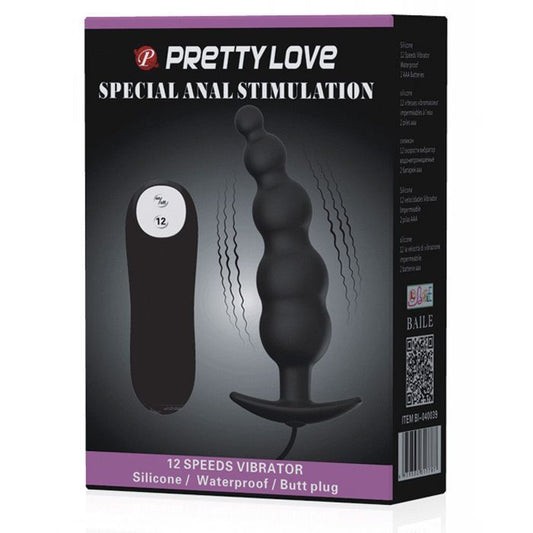 Pretty Love Vibrating Bead Plug