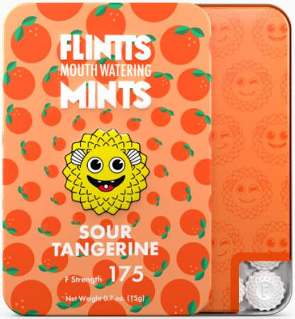 Flintts Mints Sour Tangerine - F Strength 175